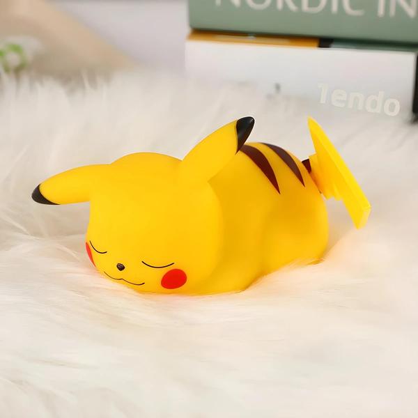 Imagem de Luz Noturna Pokémon Pikachu Infantil, Lâmpada De Cabeceira Fofa, Brinquedo Para Presente De