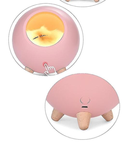 Imagem de Luz noturna Wokex Cute Sleeping Cat USB recarregável branca