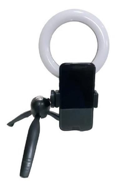 Imagem de Luz Pra Tirar Fotos Live Maquiagem Iluminador Ring Light Led COM SUPORTE CELULAR