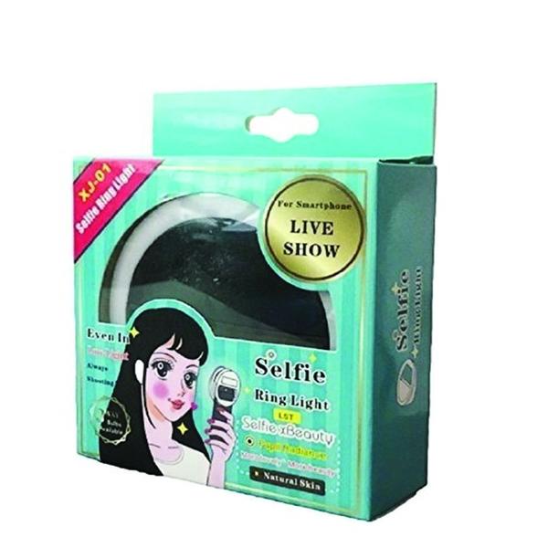 Imagem de Luz Selfie Ring Light Clipe Anel Led Flash Celular Branco