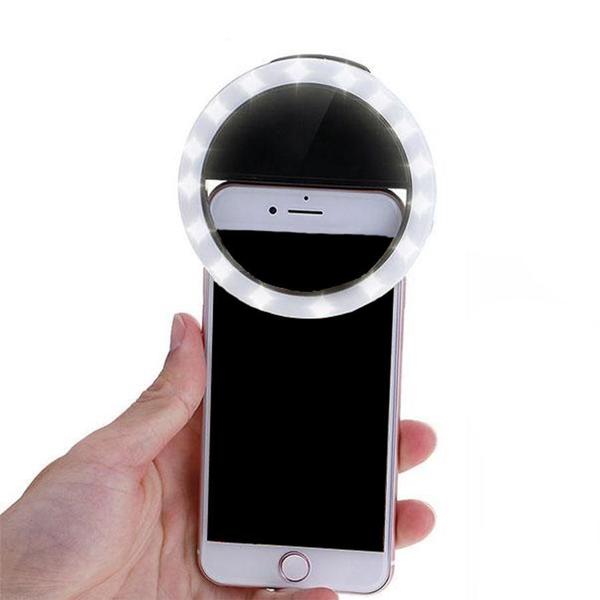 Imagem de Luz Selfie Ring Light Clipe Anel Led Flash Celular Universal