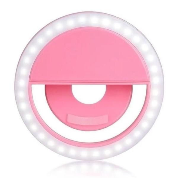 Imagem de Luz Selfie Ring Light Clipe Anel Led Flash Celular Universal