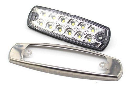 Luz Subaquática Submarina De Cortesia Náutica Inox 12 Leds 12V Barco Lancha Iate Imagem de Luz Subaquática Submarina De Cortesia Náutica Inox 12 Leds 12V Barco Lancha Iate