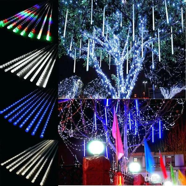 Imagem de Luzes de Chuva de Meteoros LED 30cm - À Prova D'Água para Decoração