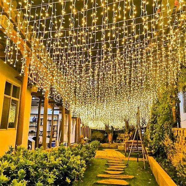 Imagem de Luzes de Corda LED à Prova d'Água 10M - Lâmpadas de Festa e Casamento