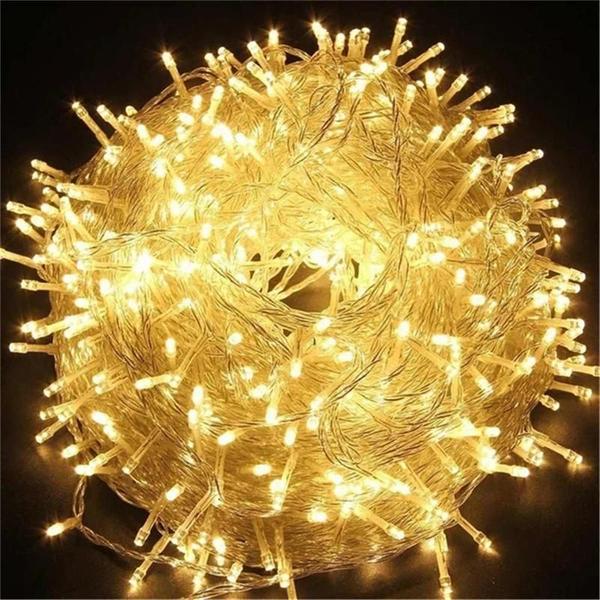 Imagem de Luzes de Corda LED para Exterior - 220V (Plugue UE) - 10m/20m - Ideal para Decoração de Natal