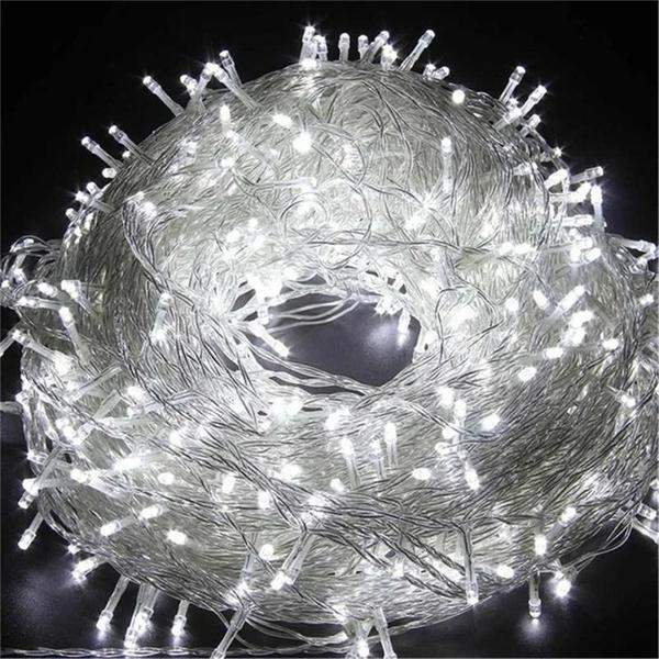 Imagem de Luzes de Corda LED para Exterior - 220V (Plugue UE) - 10m/20m - Ideal para Decoração de Natal