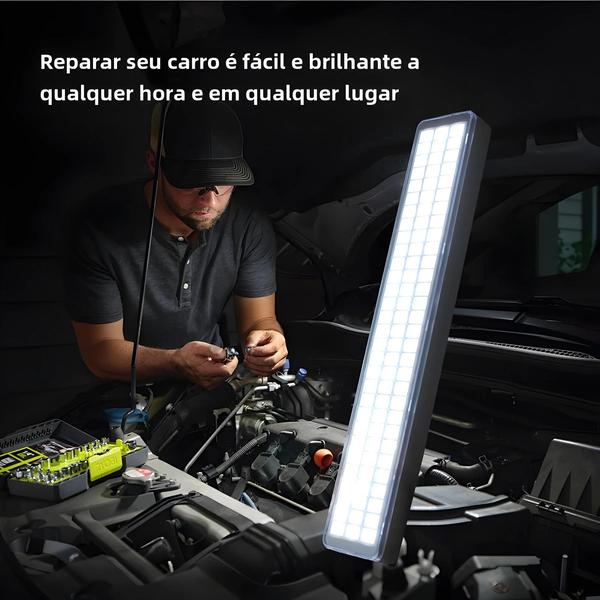 Imagem de Luzes de Emergência LED Recarregáveis - 30/60/90 Modos - Montagem na Parede