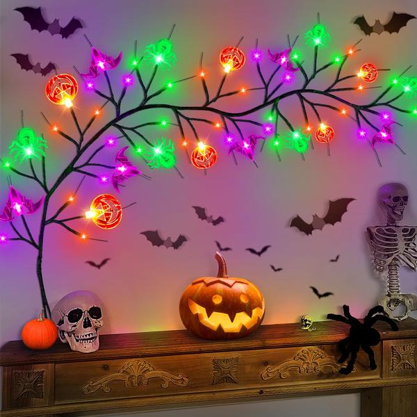 Imagem de Luzes de Halloween 1,8 m 54 LED Willow