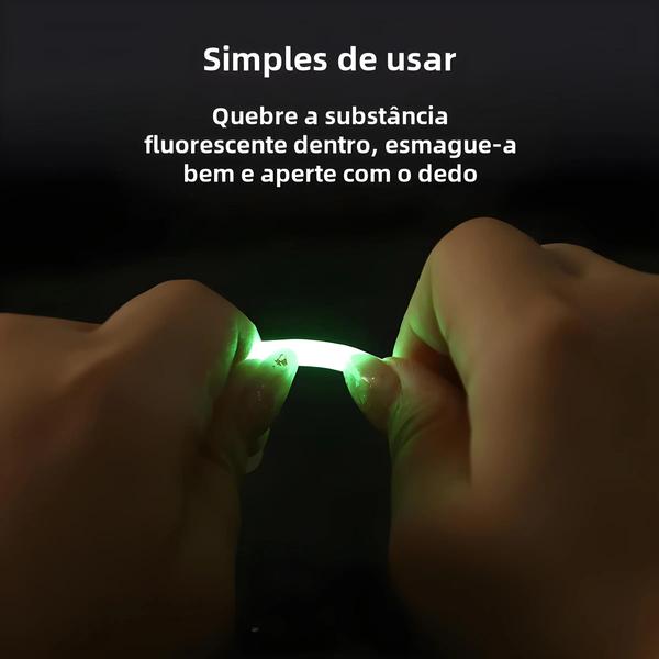 Imagem de Luzes Fluorescentes Firefly - 50/100 Unidades para Pesca Noturna