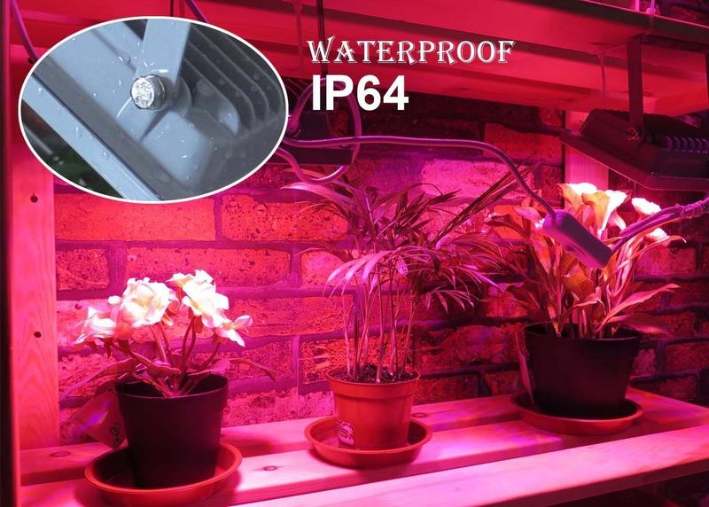 Imagem de Luzes LED de cultivo ACKE Full Spectrum 12W para plantas de interior