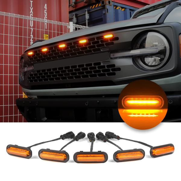 Imagem de Luzes LED para churrasco SEVEN SPARTA para Ford Bronco 2021-2024