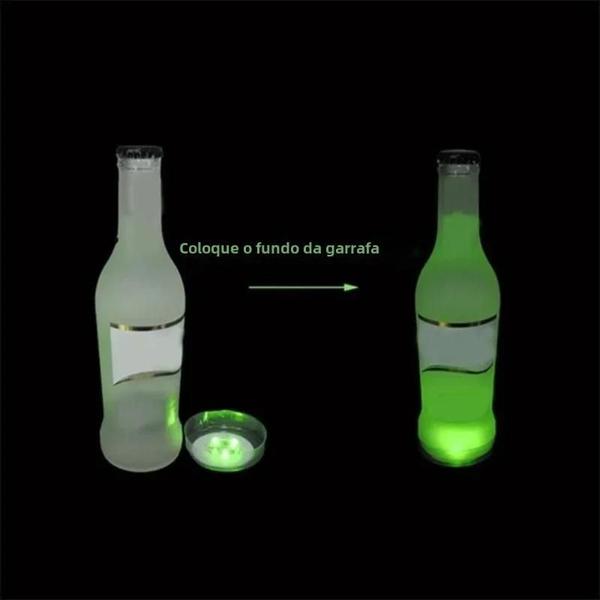 Imagem de Luzes LED para Copos e Garrafas - Ideal para Bar, KTV, Festa e Casamento