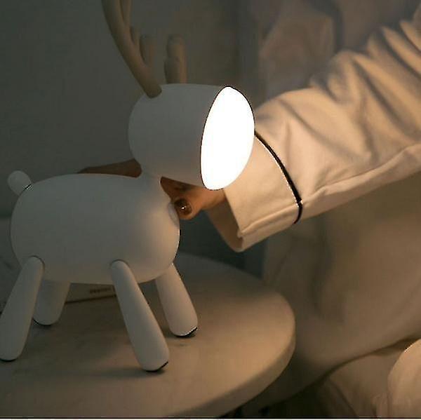 Imagem de Luzes noturnas Iluminação ambiente LED Deer Light Candeeiro 