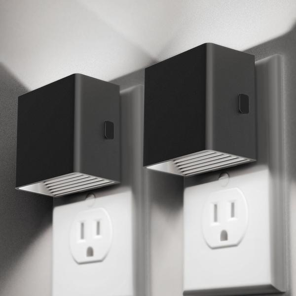 Imagem de Luzes noturnas LED DoresShop Plug-in Wall, pacote com 2 unidades 5000K