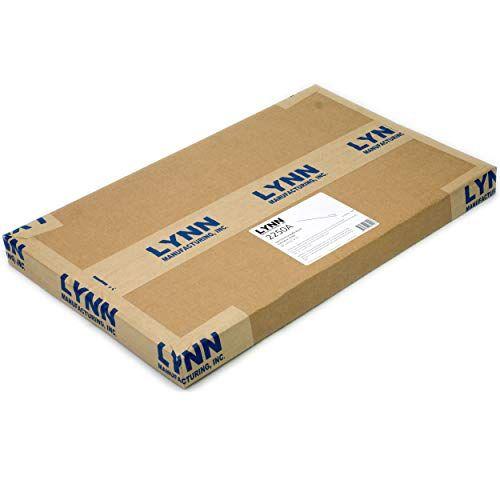 Imagem de Lynn Manufacturing Universal Baffle Board, Superwool, 2100F, 21'' x 11-3/4'' x 1/2'', para fogão a lenha, classificação de alta temperatura, alternativa de fibra cerâmica, rígida, 2250A