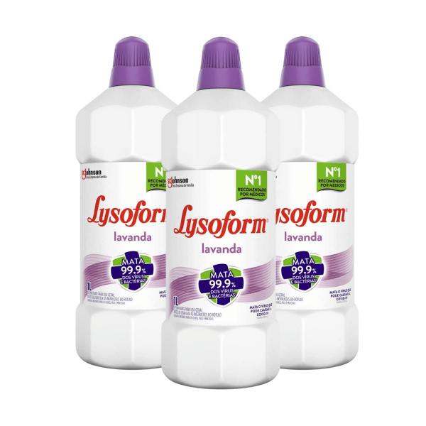 Imagem de Lysoform lavanda 1L - Lysoform lavanda 1L - Desinfetante