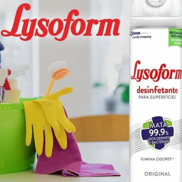 Imagem de Lysoform Original Desinfetante Bactericida 360ml