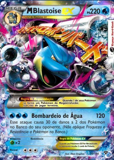 Imagem de M Blastoise EX (30/146) - Carta Avulsa Pokemon