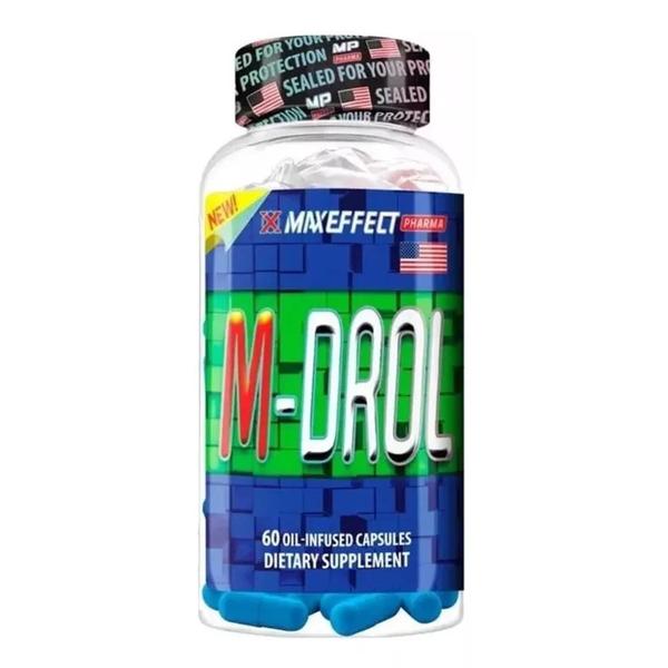 Imagem de M-Drol Pró Hormonal 60 Cápsulas - MaxEffect Pharma