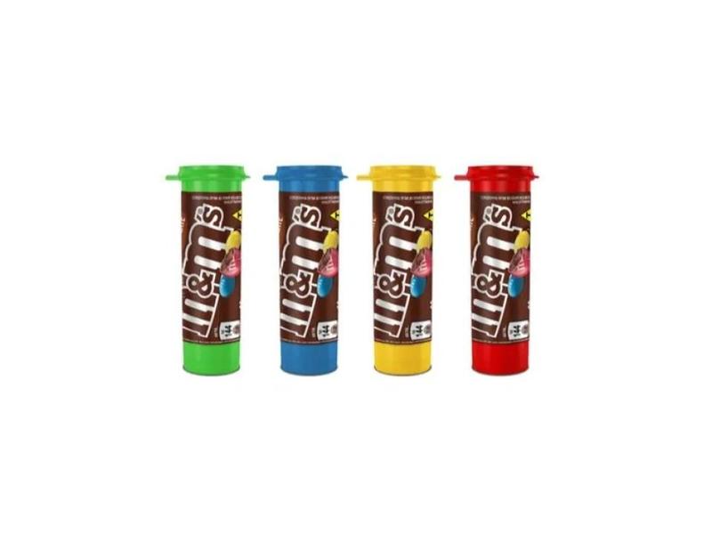 Imagem de M&M's Chocolate Confeito Tubo C/ 12un 360g - 3 caixas