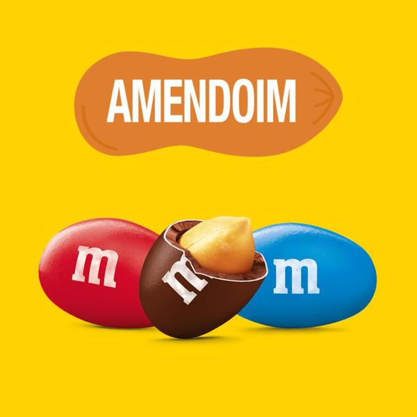 Imagem de M&Ms Amendoim e Chocolate Mars Kit 3 unidades de 148g