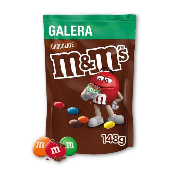 Imagem de M&Ms Chocolate Ao Leite Mars Kit 10 Unidades De 148G