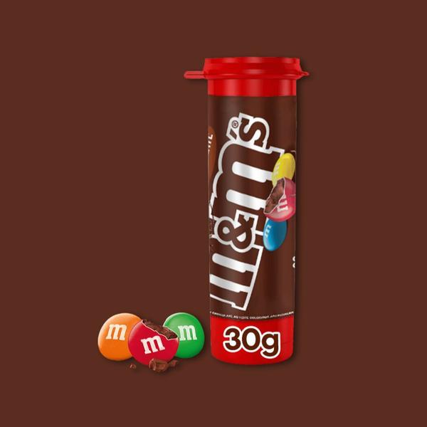 Imagem de M&Ms Chocolate ao Leite Tubo Kit 3 unidades de 30g