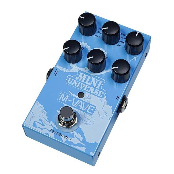 Imagem de M-Vave Pedal De Efeito Universal Reverb Digital 9 Tipos Room/Shimmer/Lofi/Spring Reveb Pedal de Guitarra