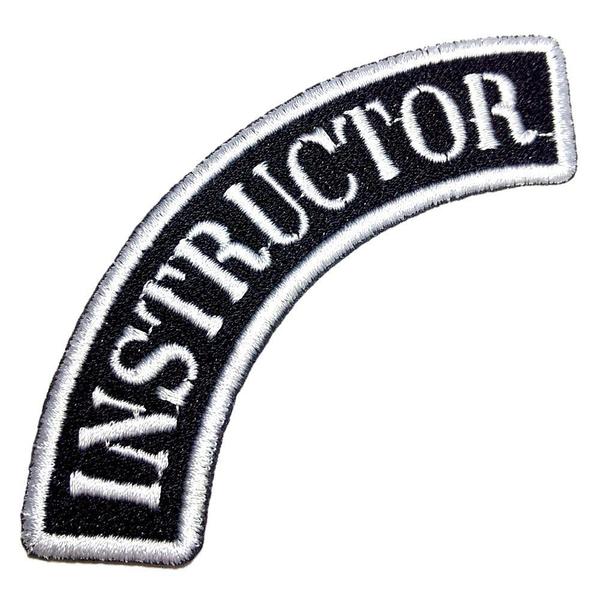 Imagem de M0098T05 Instructor Patch Bordado aplicar com ferro quente