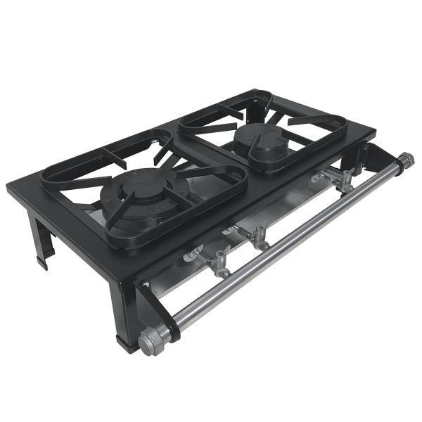 Imagem de M2 Fogão Mesa Baixa Pressão Stori Top 1QD 1QS Perfil 5 Metalmaq