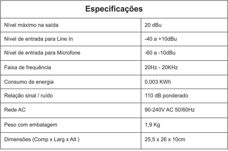 Imagem de m8s mesa de som 8 entradas bluetooth e phantom power bivolt automática