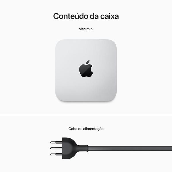 Mac Mini, Chip M2 Pro da Apple com CPU de 10 núcleos e GPU de 16