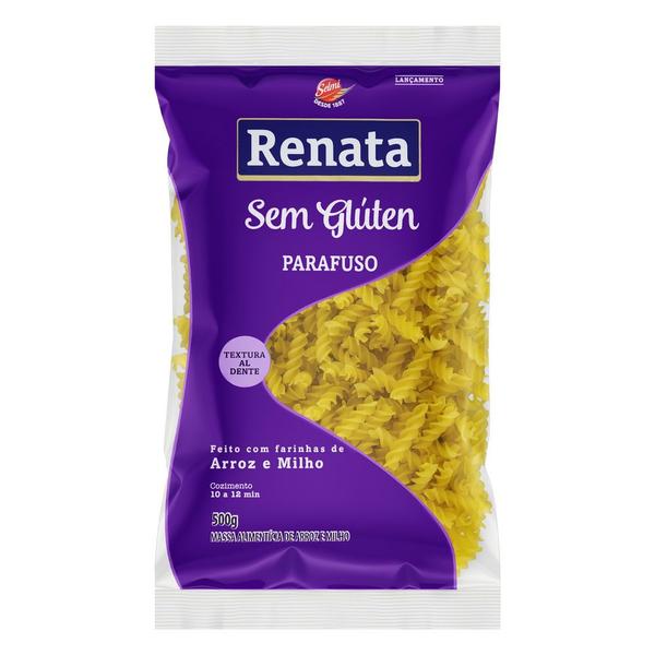 MAC SEM GLUTEN RENATA PARAFUSO 500g Imagem de MAC SEM GLUTEN RENATA PARAFUSO 500g