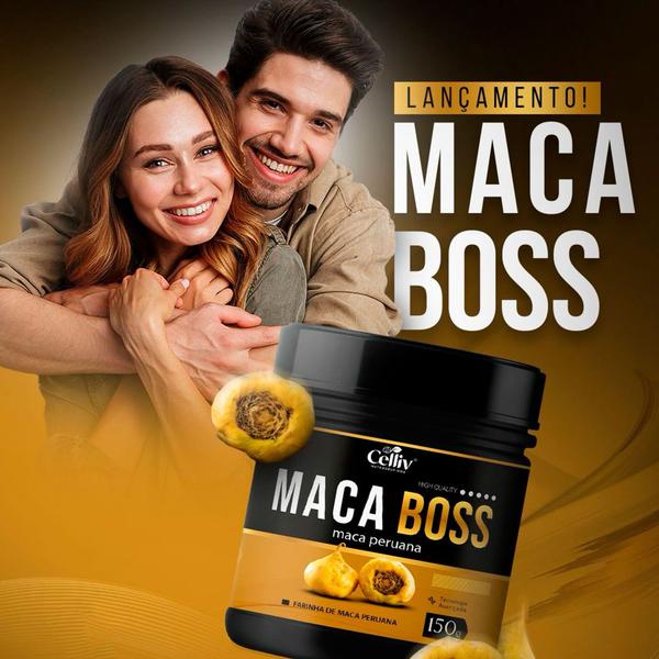Imagem de Maca-Peruan Boss 3 Potes Premium Vitaminic