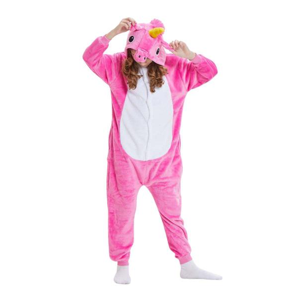 Imagem de Macacão Fantasia Pijama Adulto Kigurumi Menina Unicórnio