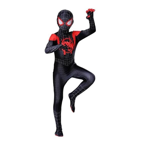 Imagem de Macacão Homem-Aranha no Aranhaverso - Cosplay Miles Morales para Crianças e Adultos