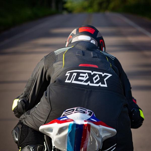 Imagem de Macacão Motociclista Texx Pista 2 Peças Profissional