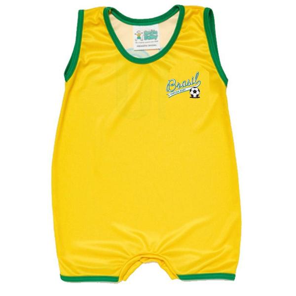 Imagem de Macacão Regata Bebê do Brasil - Torcida Baby 026S