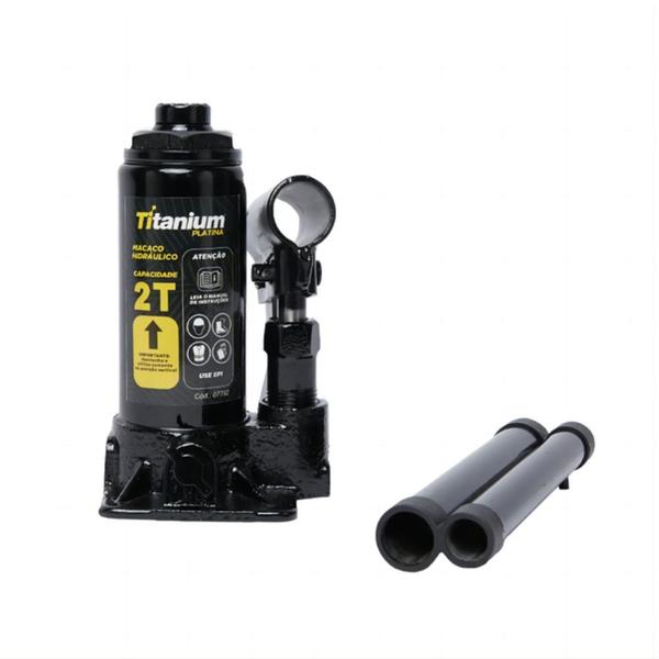 Macaco Hidráulico Automotivo 2T - 7792 Titanium Macaco Hidráulico Automotivo 2T - 7792 Titanium