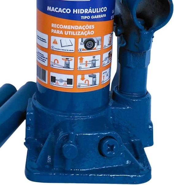 Imagem de Macaco Hidráulico Tipo Garrafa 4 Toneladas R070002  Riosul Tools