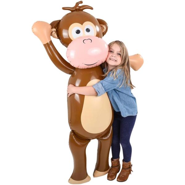 Imagem de Macaco inflável Rhode Island Novelty 67" para festas temáticas