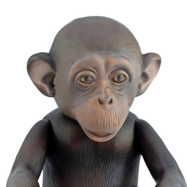 Imagem de Macaco Little Caco Chimpanzé Bebê Com Acessórios - Omg Kids