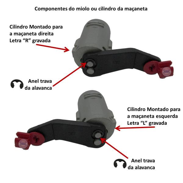 Imagem de Maçaneta Externa c/chave Volvo VM Após 03 direita