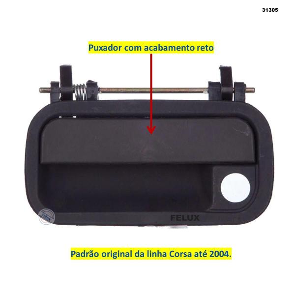 Imagem de Maçaneta Externa Dianteira Esquerda Corsa Hatch 1994-2002