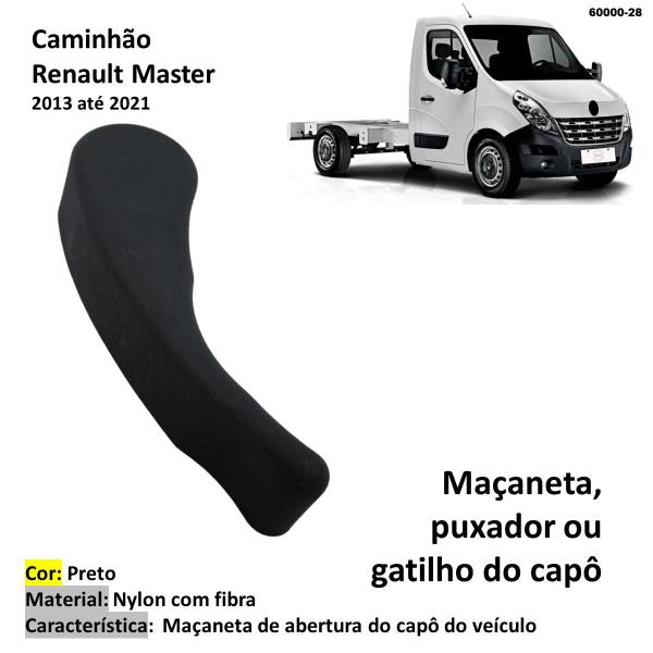 Imagem de Maçaneta Interna Gatilho do Capô Caminhão Master 2013-2021