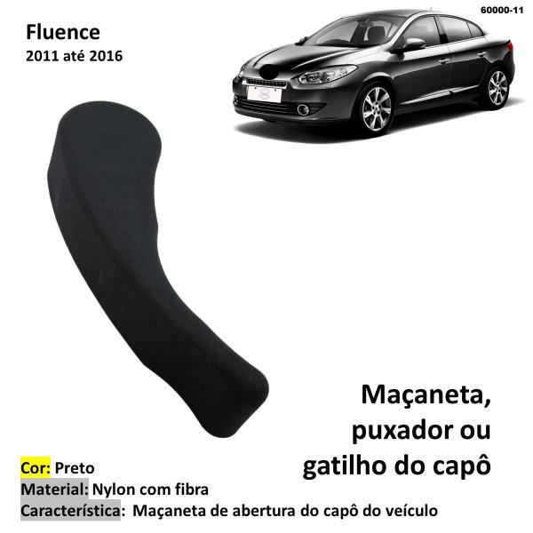 Imagem de Maçaneta Interna Gatilho do Capô Renault Oroch 2015-2022