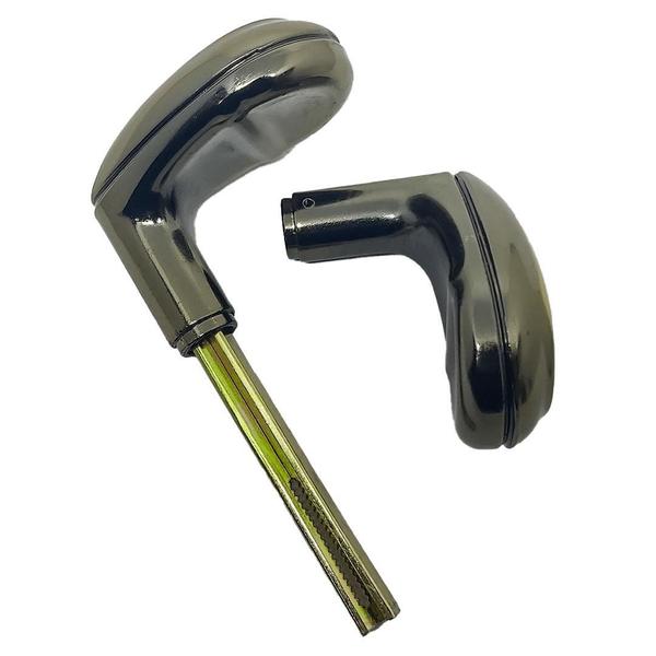 Imagem de Maçaneta P/Porta Fechadura Modelo Taco Golf Bronze Universal