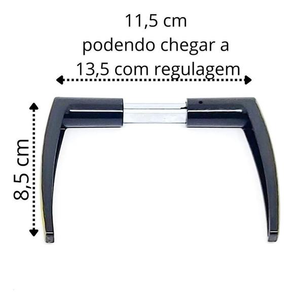 Imagem de Maçaneta Porta Fechadura Modelo Alavanca Oxidado Universal