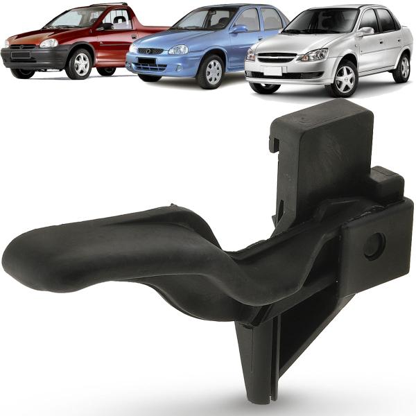 Imagem de Maçaneta Puxador de Abertura do Capô Chevrolet Corsa 1993 a 2002 Classic 2004 a 2016 Tigra 1997 1998 1999